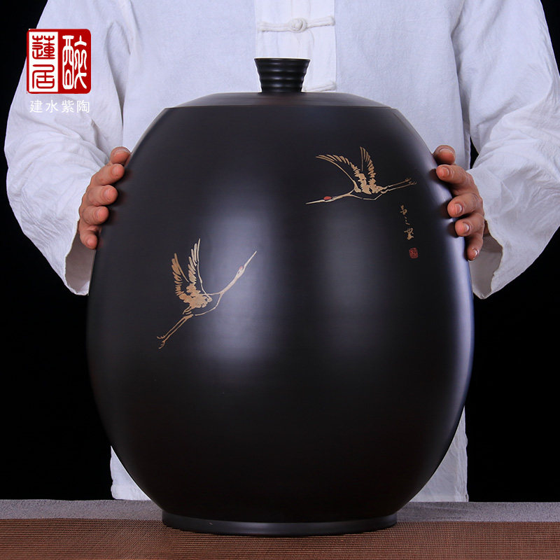 纯手工杨余6斤生普散茶缸25饼缸