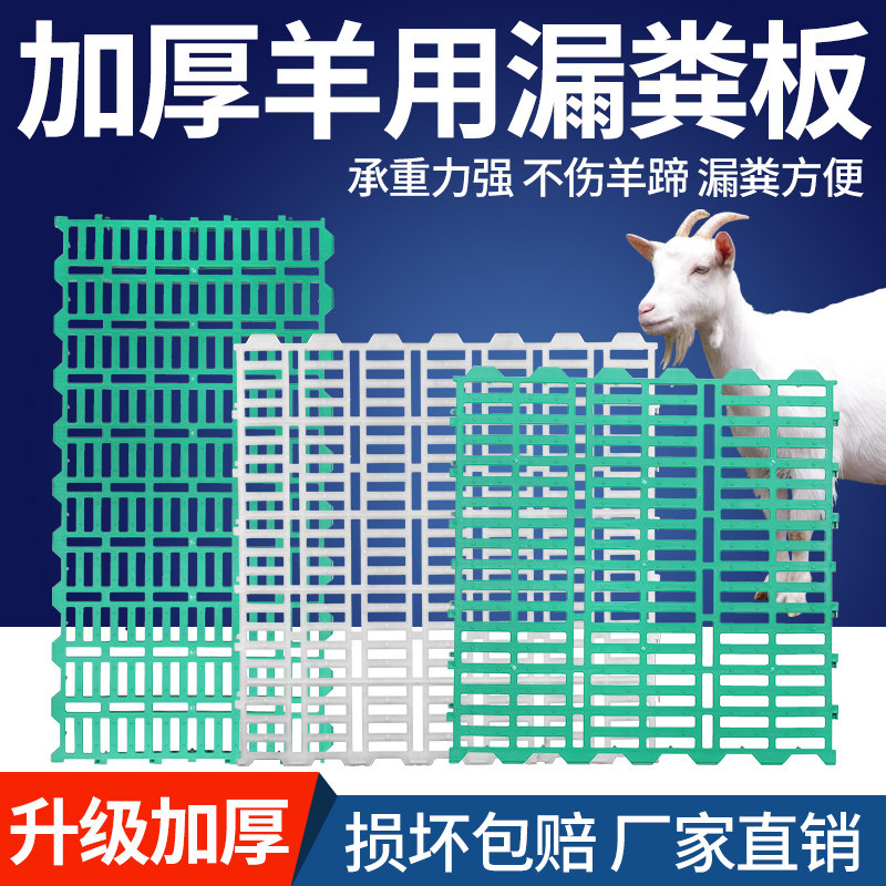 加厚双筋羊用漏粪板养羊用的漏粪板羊圈羊棚羊栏塑料羊床板漏粪板