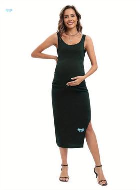Slim F Detachable Shoulder raps Dress for Pregnant Women