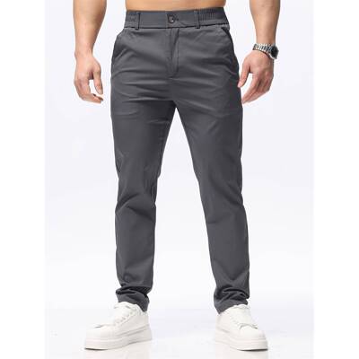 N 67202 Men's Straight Leg Casual Pants 士休闲裤