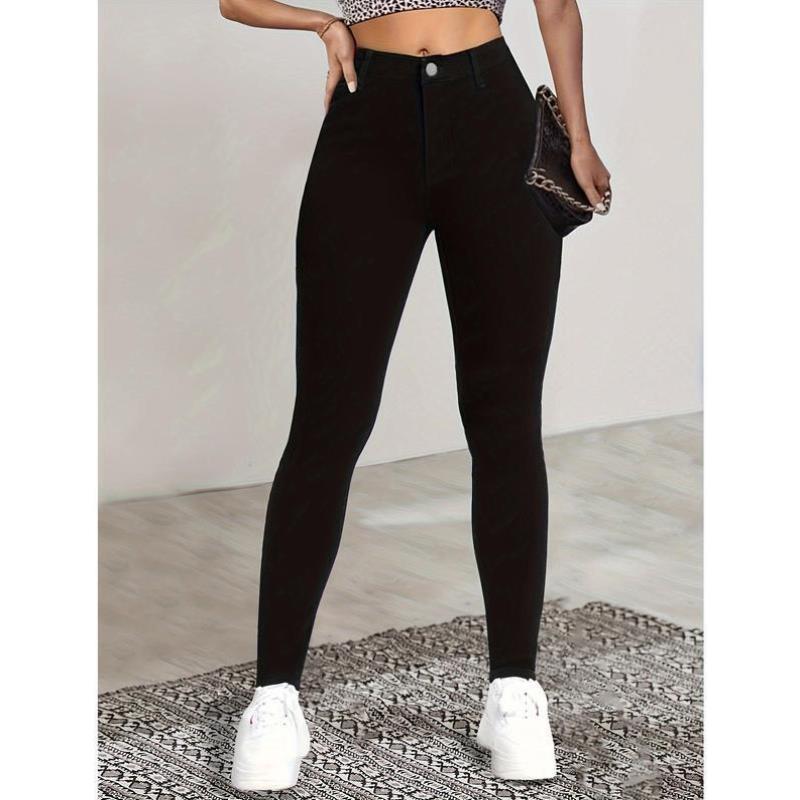 代发速卖通亚马逊跨境新款男式休闲裤别致高腰紧身牛仔