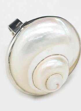 Trendy Nature Sea Shell Finger Rings Retro Simple Ring Jewel