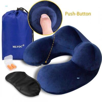 type a neck and neck pillow inflatable plane travel u type