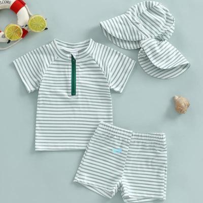 Boys' Ra Guard Set 3pcs Swimsu Su Quick Dry Ra跨境