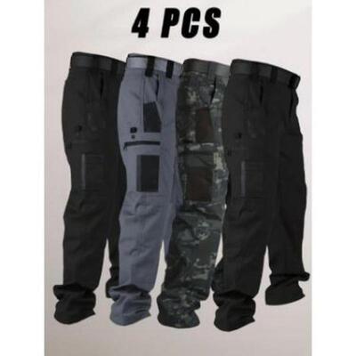 yli 4 Pack Tactical Pants for n retch Ripstop Work