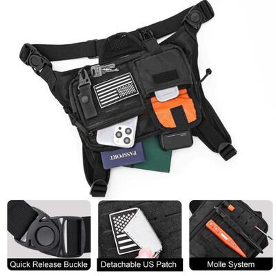Tactical Chest Bag For men Gun Vest Holster Fs Most
