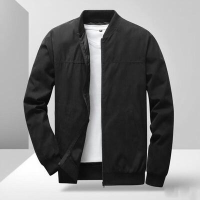 N 83265 Pilot Jacket Suede Zipper Collar 秋季飞行员夹克