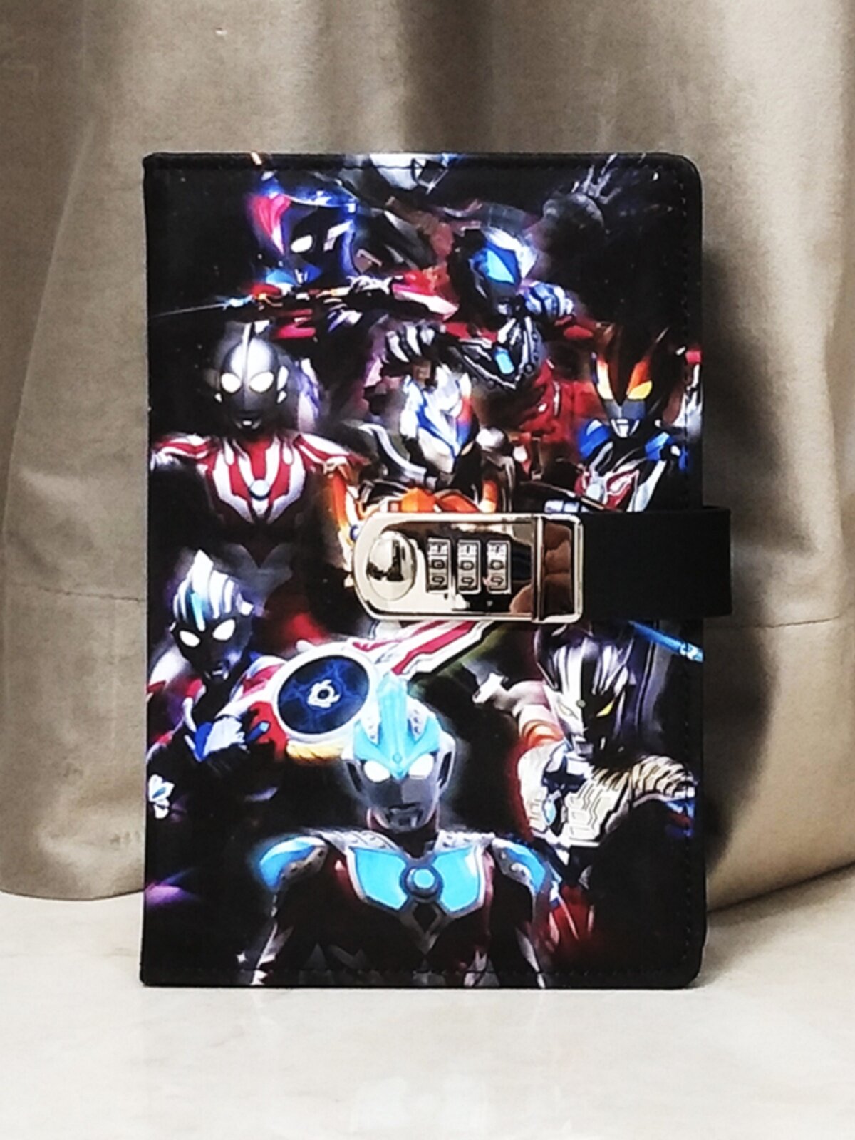 学生奖品个性化文艺精美笔记本A5卡通儿童密码锁带锁日记小学生创