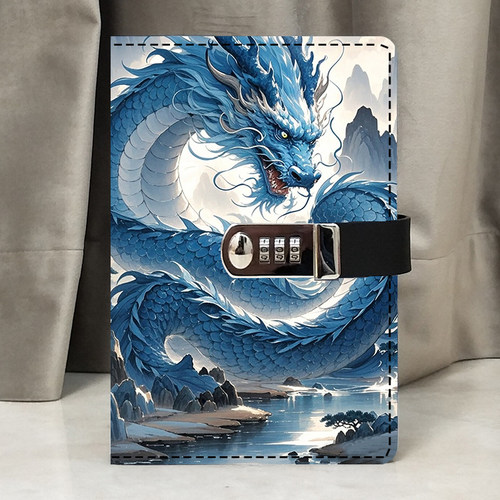 小学生日记本带锁笔记本密码本子