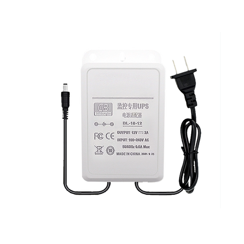 夜鹰威视监控电源12v1.5a摄像头室外防水适配器配件断电续航电源