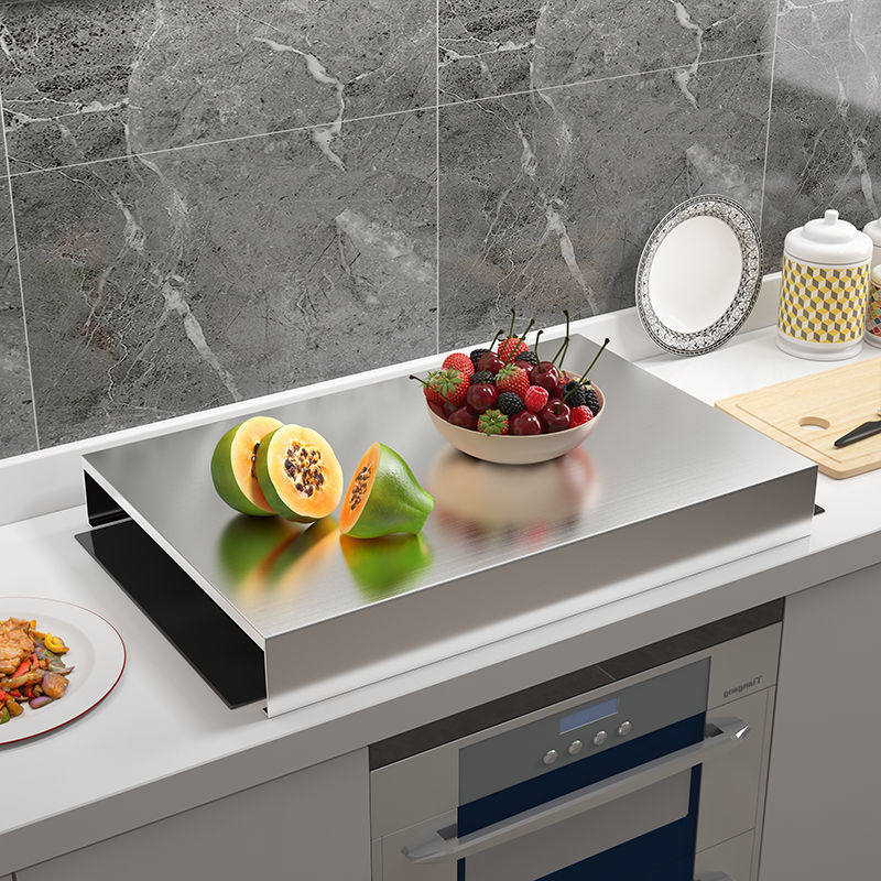 不锈钢厨房置物架电磁炉架子支架台灶台架托煤气灶盖板罩底座收纳