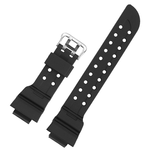 皇致适配CASIO卡西欧3184防水表带五代蛙人GWF1000柔软硅胶手表带