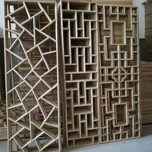 窗花镂空仿古中式格栅新