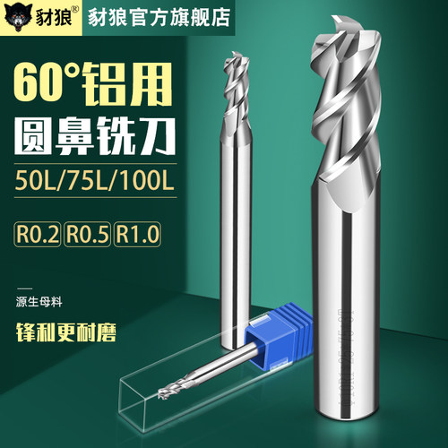 60圆鼻刀钨钢R0.2R0.5R1R2