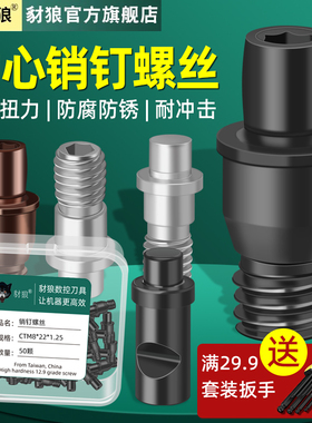 销钉螺丝中心销柱数控车刀杆刀垫螺丝CTM510/511/513/515/613/617