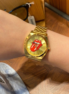 代购尼克松Nixon滚石乐队联名 时尚潮流嘻哈摇滚情侣手表 A135650