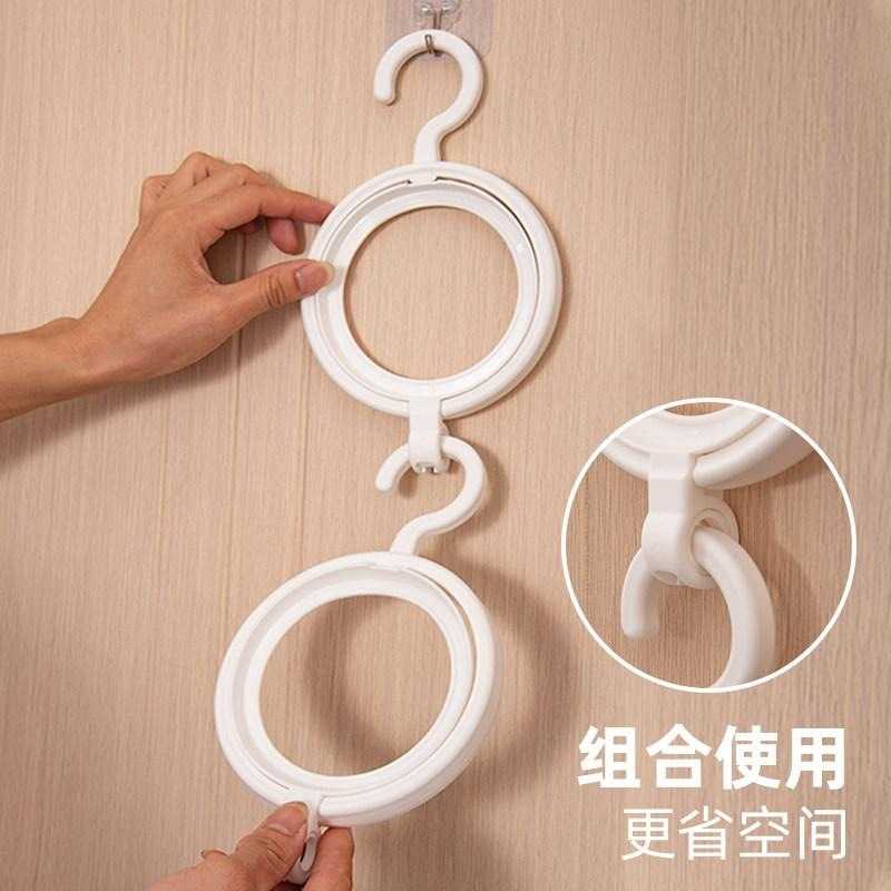 透明支撑架整理展示挂式家用假发图片