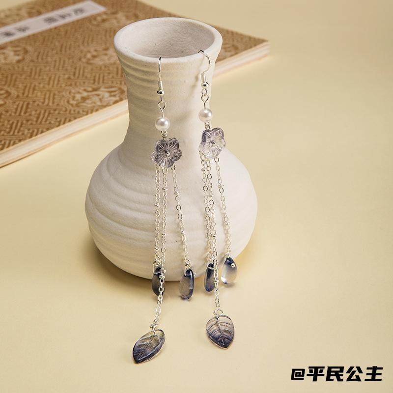 超仙国风复古流苏手工耳饰过年耳环无耳洞红色配饰汉服成品绒花,饰品/流行首饰/时尚饰品新,耳夹,淘宝优惠券,粉丝福利购,淘宝优惠卷