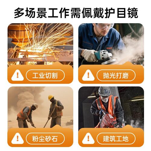 骑行高清防雾眼镜防飞溅护目镜