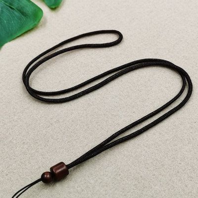 桶珠DIY玉坠可调节长度项链绳