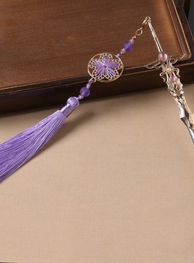 电泳仙剑中剑藏剑暗器旗袍宝剑女款国风发簪仙女剑客古风饰品手工