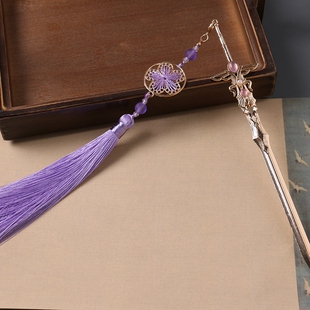 电泳仙剑中剑藏剑暗器旗袍宝剑女款国风发簪仙女剑客古风饰品手工