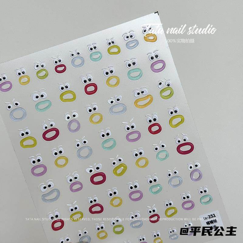 美甲美甲搞怪表情贴纸搞怪表情日系韩系美甲贴纸美甲工作室果冻,饰品/流行首饰/时尚饰品新,其他DIY饰品配件,淘宝优惠券,粉丝福利购,淘宝优惠卷