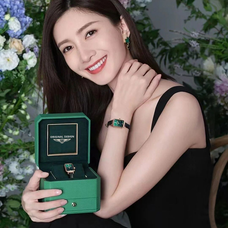 官方正品Lola手表女士2021年新款小绿表轻奢小众十大名牌学生女表