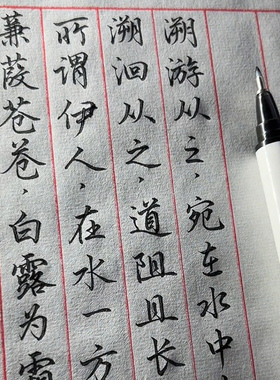 秀丽笔斯塔自带笔锋的笔软笔小楷初学者练字美术签名签字笔书法笔