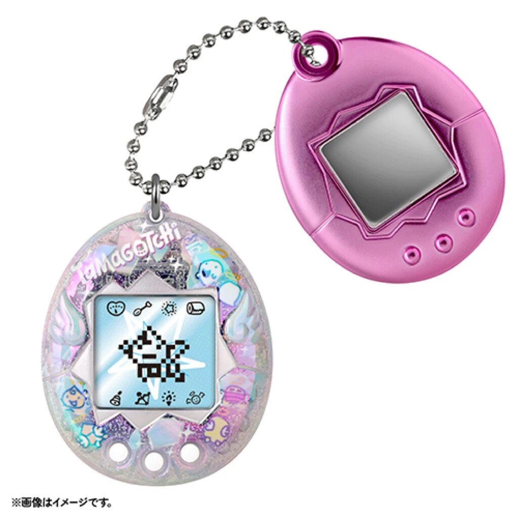 日本万代拓麻歌子电子宠物机儿童宠物蛋游戏机挂件黑白机天使机