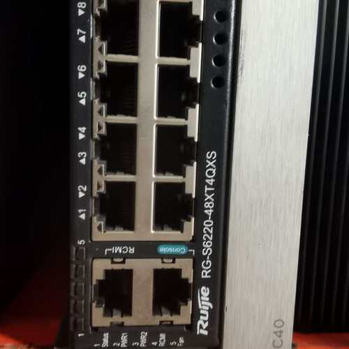 议价RG-6220-48XT4QXS 48万兆电4口40G可维修