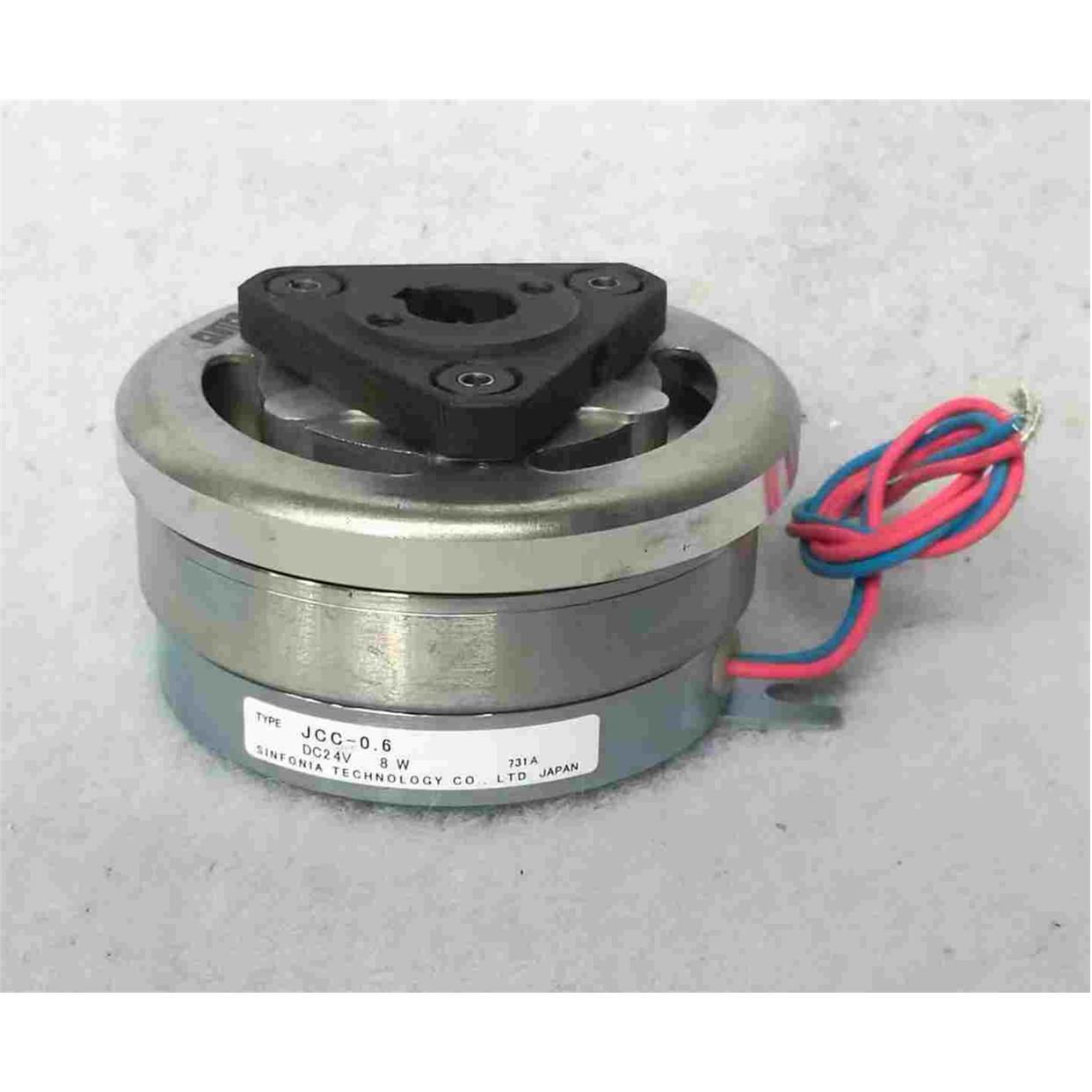 日本SINFONIA神钢 JCC-0.6 电磁离合器 DC24V 8W 制动器 刹车器