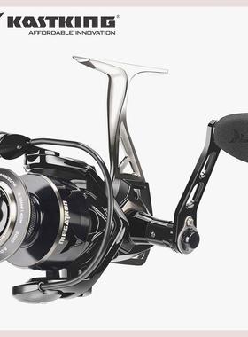 卡斯丁MegaTron纺车轮路亚渔轮全金属鱼线轮矶钓轮大钓力海竿轮