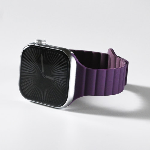 夏季硅胶磁吸手表带适用苹果手表s11表带applewatch表带iwatch109