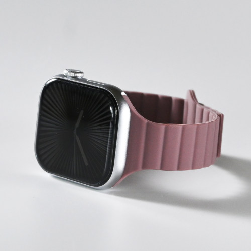 硅胶磁吸小蛮腰手表带适用iwatch109s11苹果手表带applewatch表带
