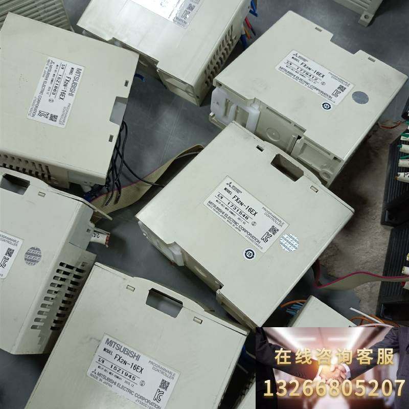 拆机三菱plc输入扩展 fx2n-16ex 原装正品 点位包