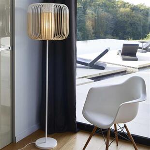 日式竹艺落地灯新中式竹编禅意民宿会所客厅卧室书房茶室落地台灯