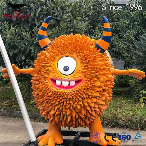 工厂直销卡通独眼怪模型动漫创意雕塑商场广场网红打卡摆件