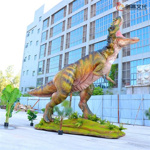 定制仿真恐龙模型制作主题园恐龙景观工程装饰大型机械霸王龙
