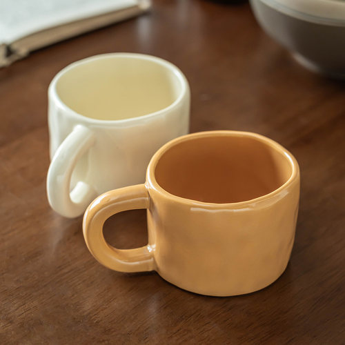 吉田成器家用高颜值咖啡杯马克杯