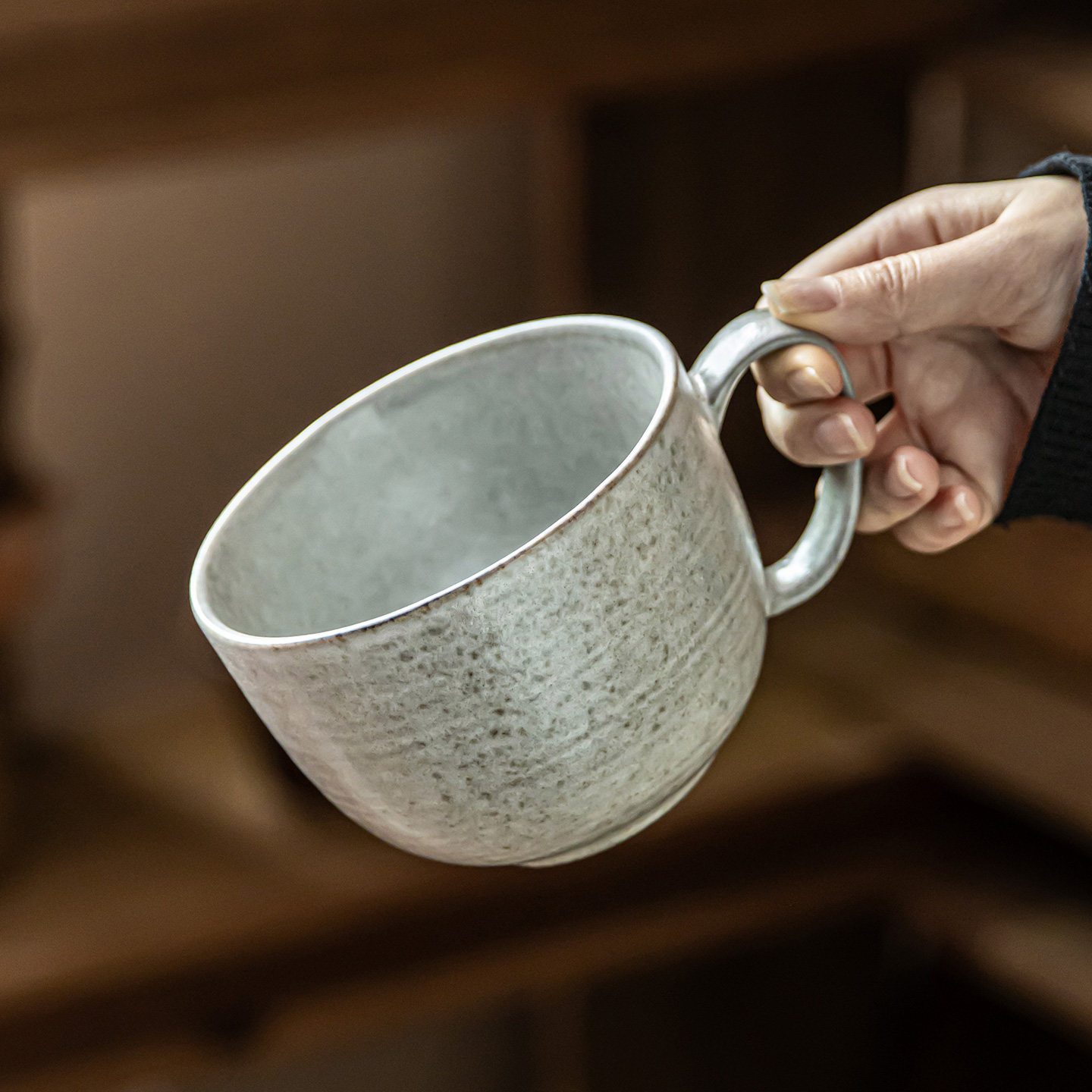 吉田成器家用水杯茶杯陶瓷马克杯图片