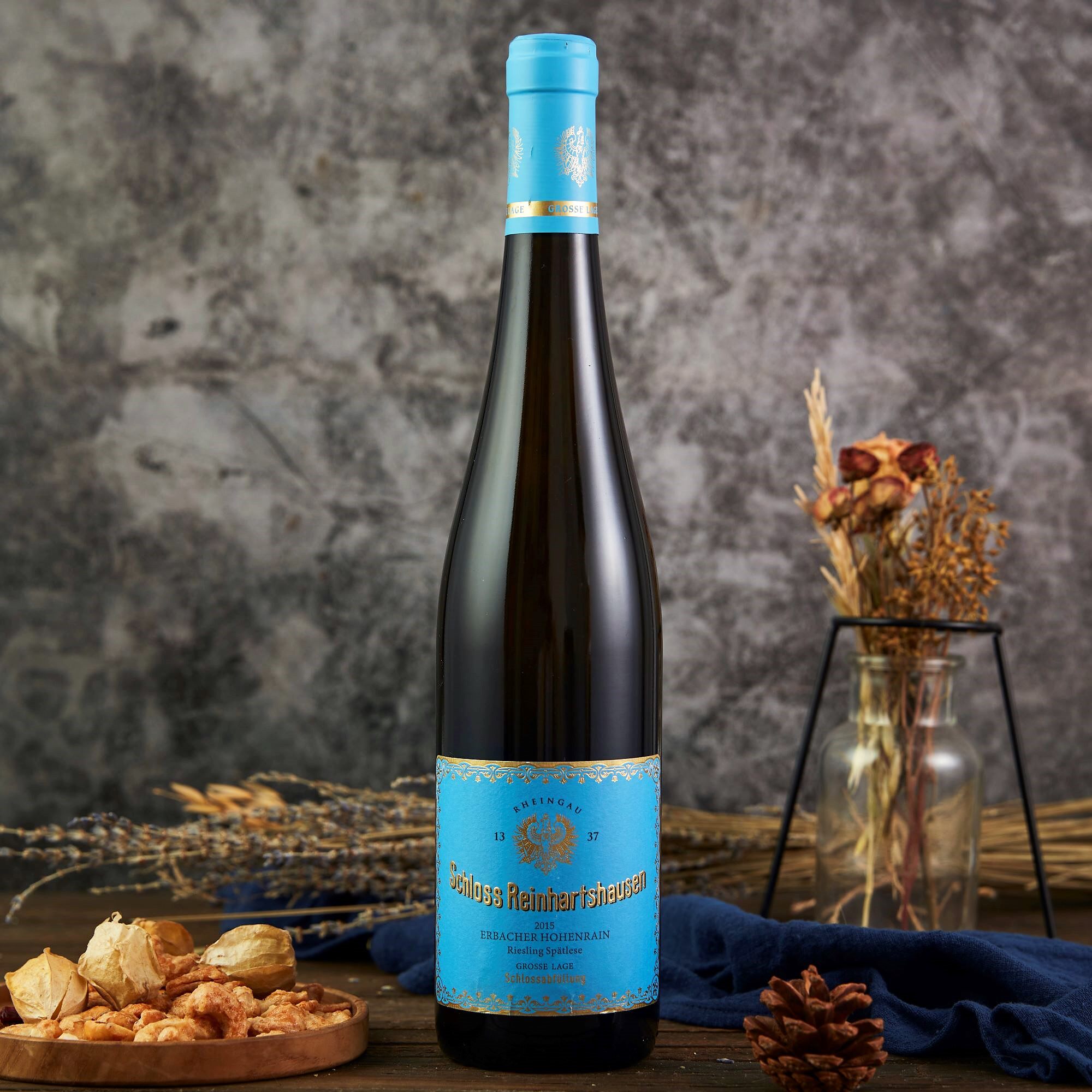 德国莱茵高名庄 莱茵豪森 雷司令半甜白葡萄酒 reinhartshausen