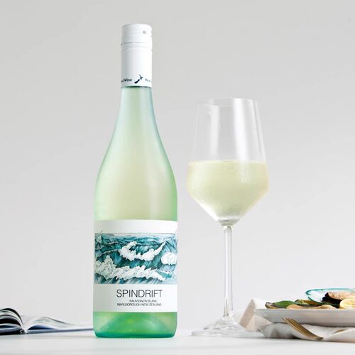 新西兰蔚蓝之海长相思干白葡萄酒