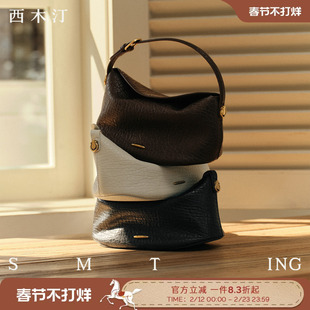 西木汀晴空 手提包女士2026新款春夏包包小个子高级感单肩斜挎包