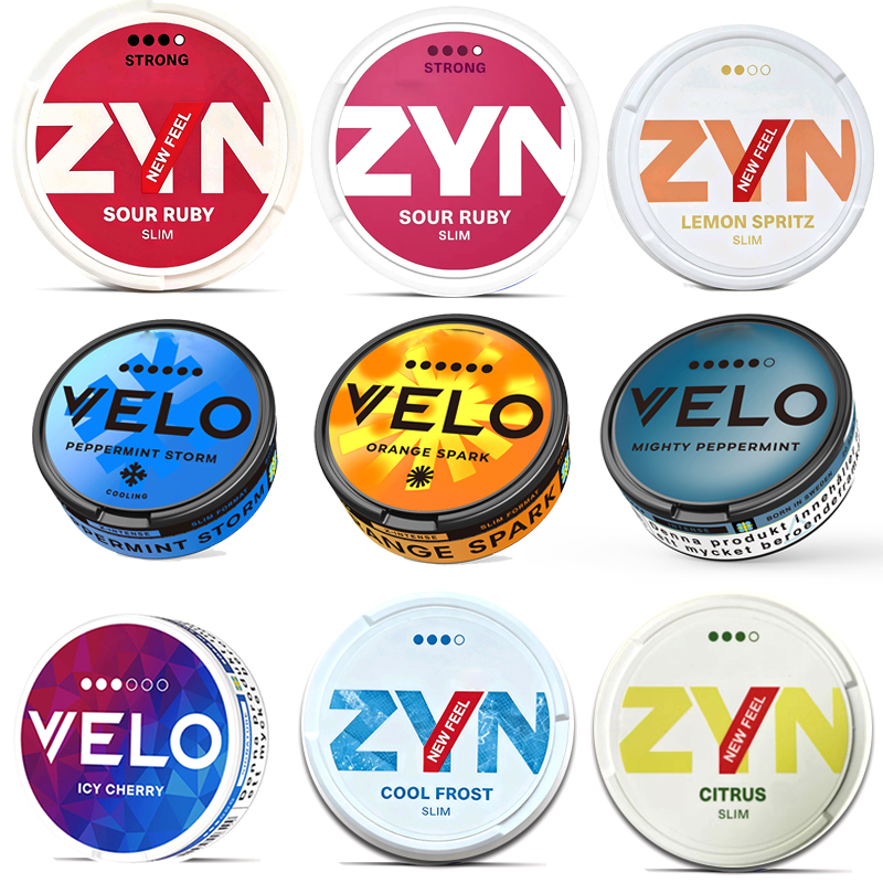 SNUS瑞典VELOsnus口含袋ZYN口唇袋盒携带飞机高铁平替Dip tobacco