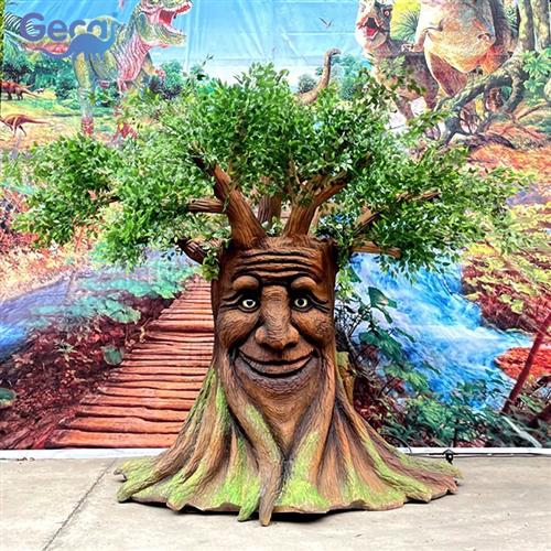 大型动态仿真植物仿真树彩灯树户外景点网红装饰摆件制作工厂