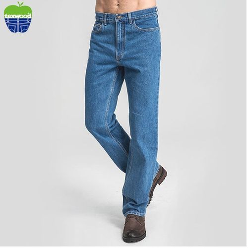 夏季薄款Texwood/苹果牛仔裤男官方正品直筒纯棉中高腰德士活男裤