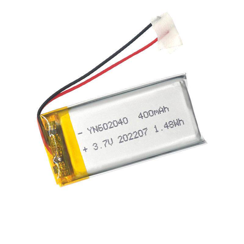 602040聚合物锂电池400/450mAh 蓝牙电子美容仪电子