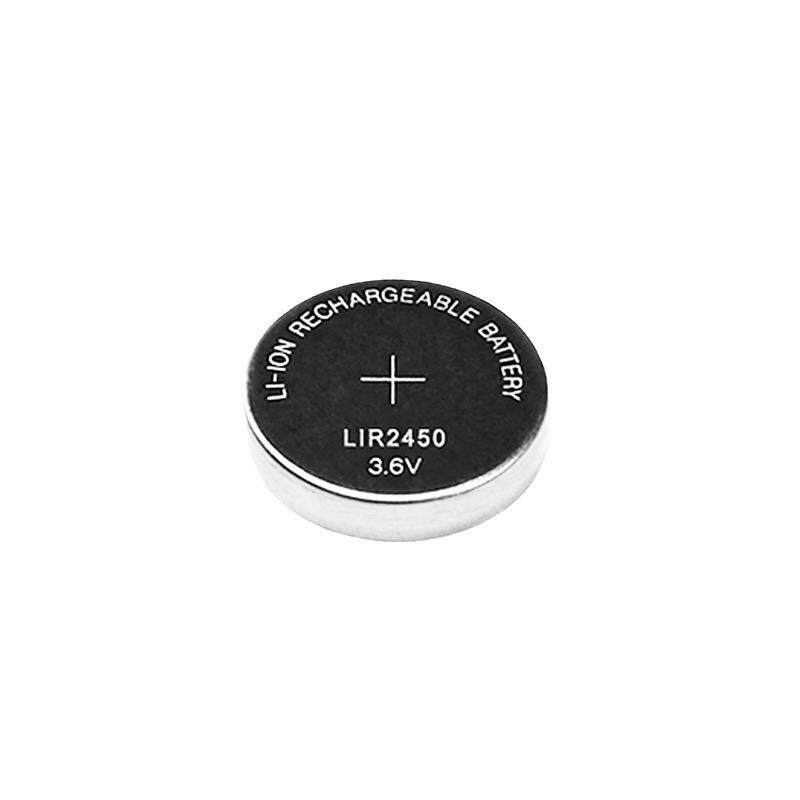3.6V可充电LIR2430/LIR2450/LIR2477主板遥控器锂离子纽扣电池