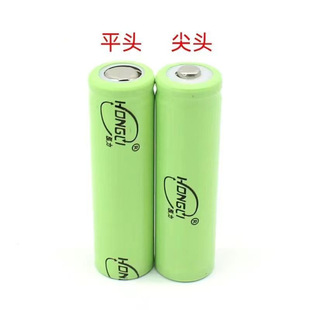 5号充电锂电池14500容量400mah3.7V适应急灯手电筒电动玩具剃须刀